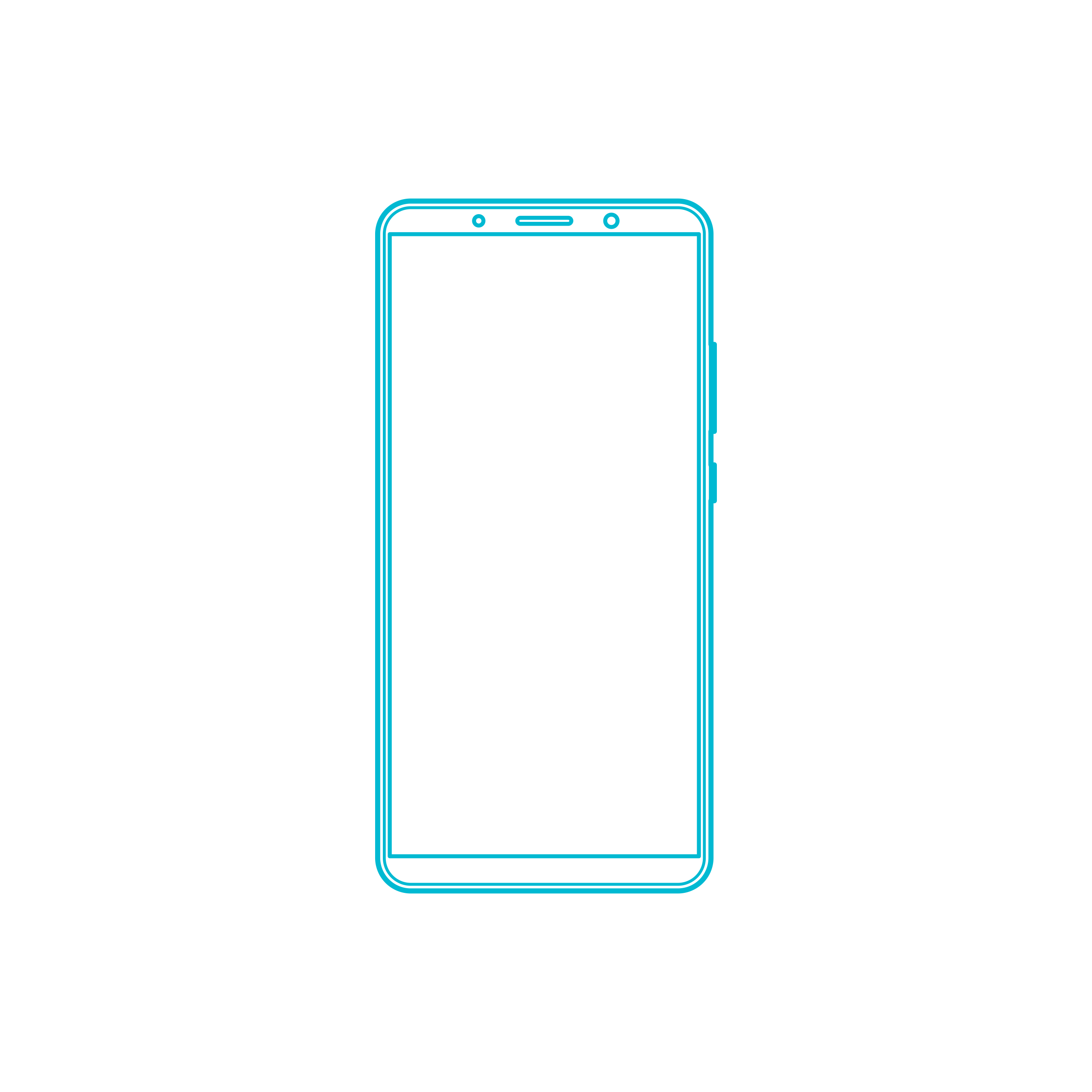 Digital Huawei Phones Huawei Mate 10 Pro Clean Outline Svg Vector Free Vectors